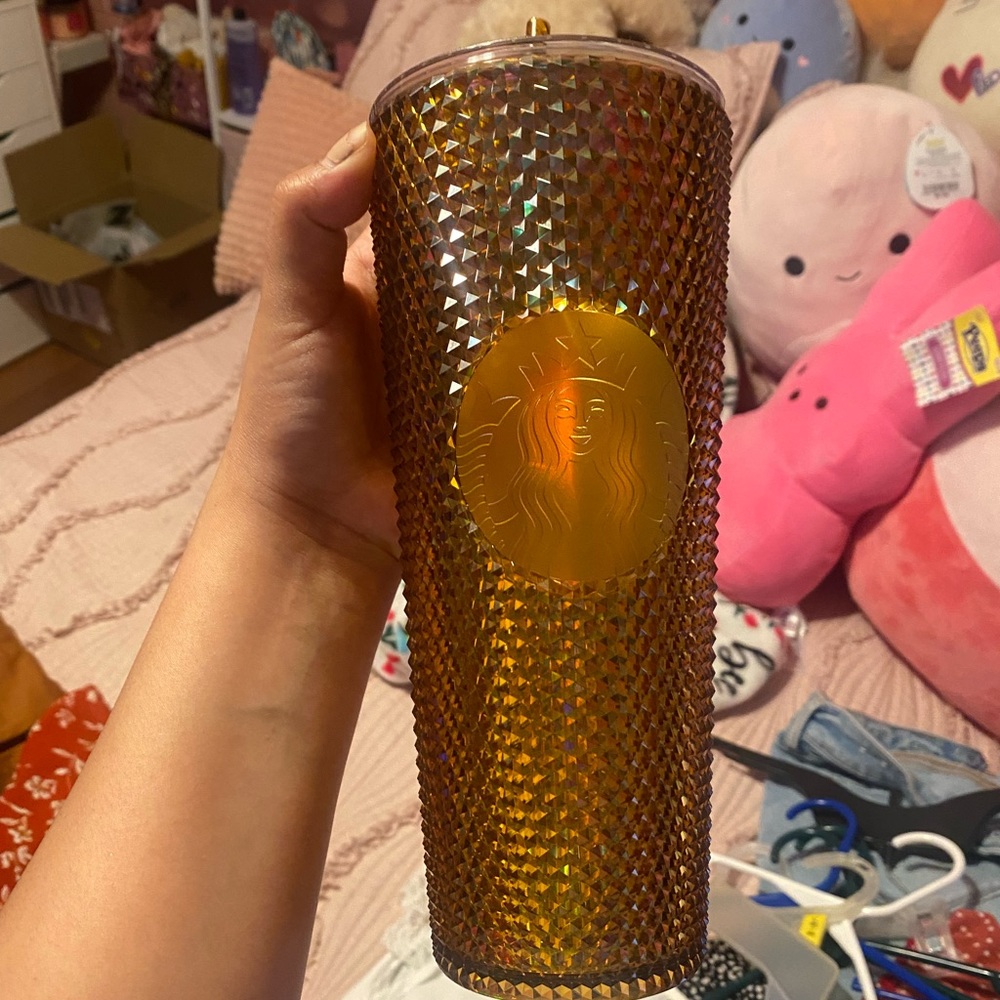 50 year anniversary studded tumbler